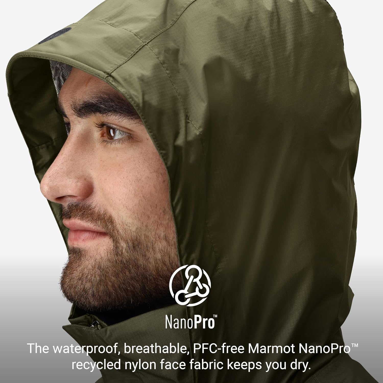 MARMOT Precip Eco Waterproof Rain Jacket image 3
